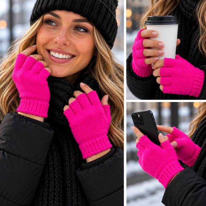 handschoen-magic-zonder-vinger-neon-roze