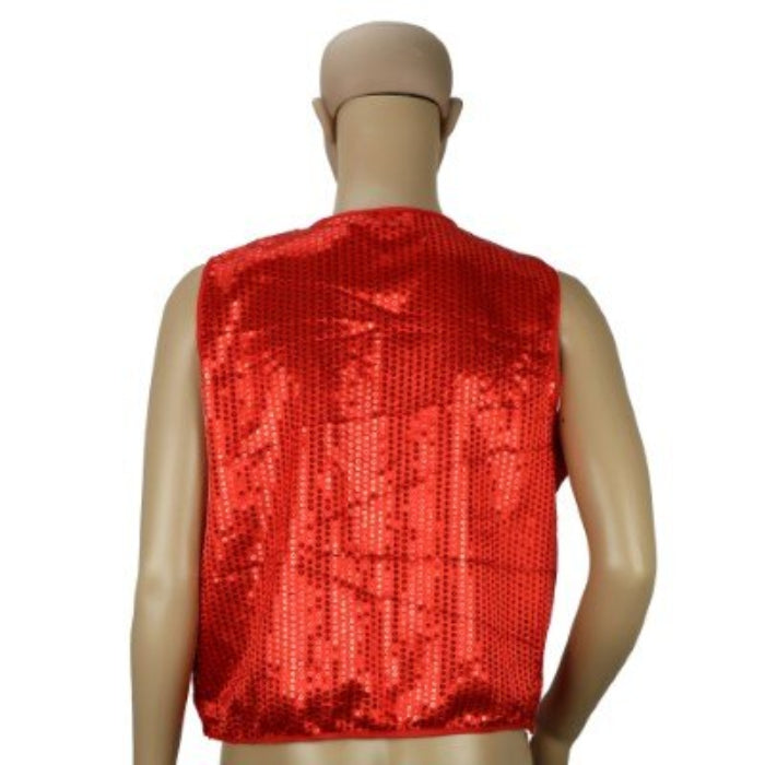 gilet-pailletten-rood-one-size