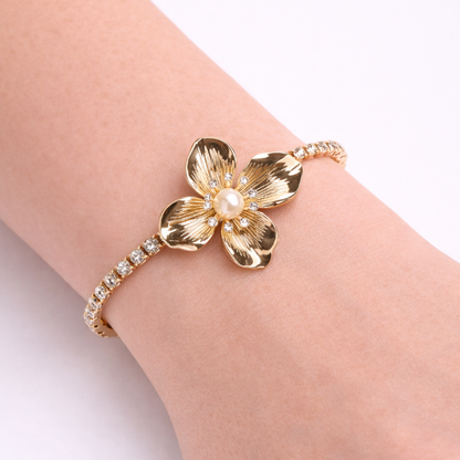 armband-bloem-goud-102