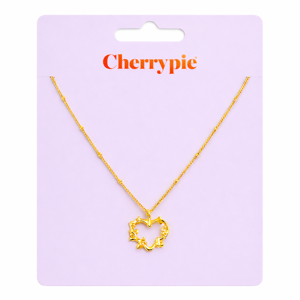 Ketting hart goud #454