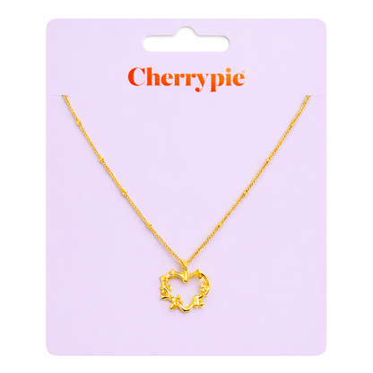 Ketting hart goud #454