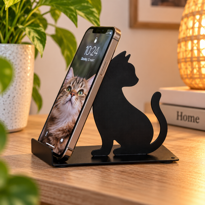 telefoonhouder-kat