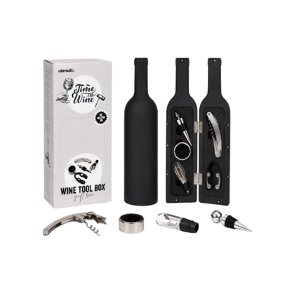 Wijn Accessoire Set Fles