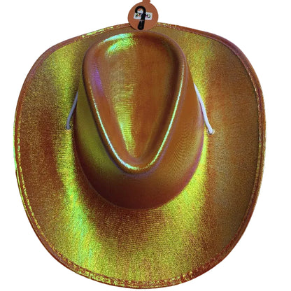 cowboyhoed-holografisch-oranje