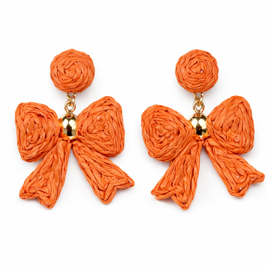 oorbellen-strikjes-oranje
