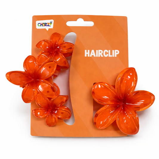haarclip-bloemen-oranje