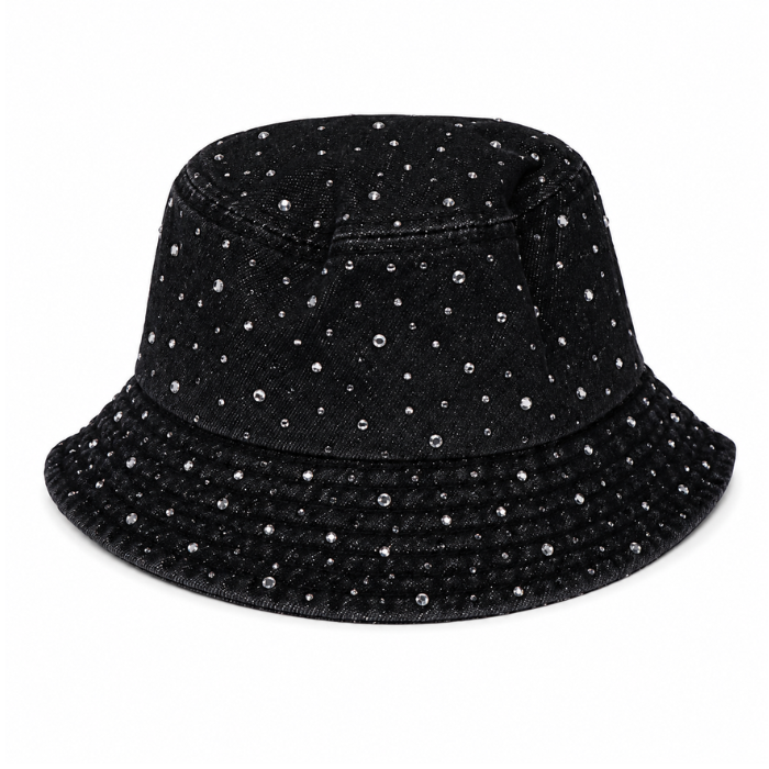 buckethoed-denim-zwart-diamantjes-346