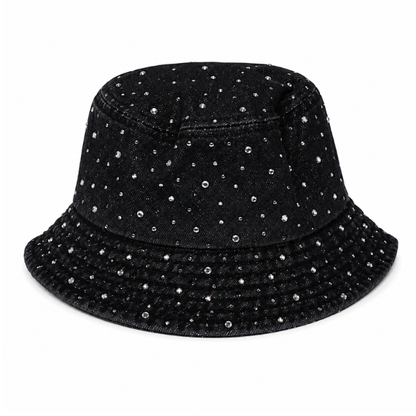 buckethoed-denim-zwart-diamantjes-346