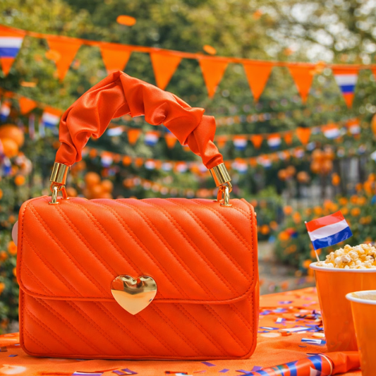 schoudertasje-oranje
