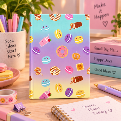 Kawaii Notitieboek A5 3-pack
