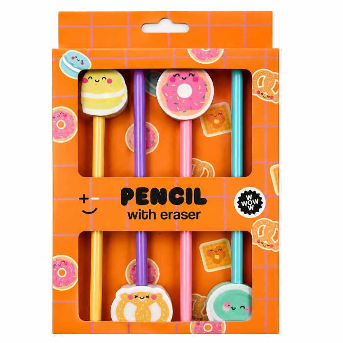 kawaii-potlood-gum-set