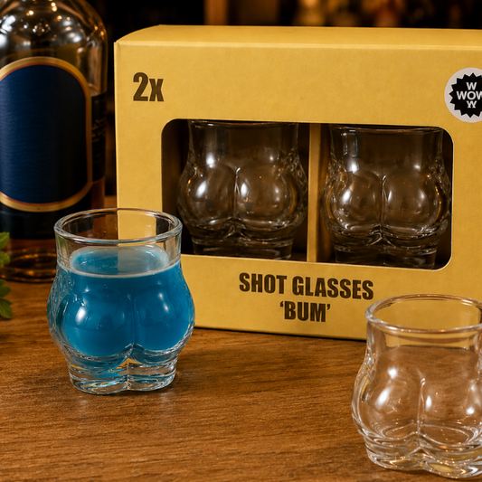 Shotglaasjes Billen 2 stuks