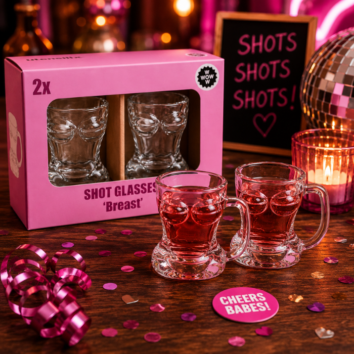 Shotglaasjes Borsten 2 stuks