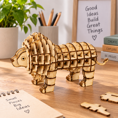 wooden-3d-puzzle-lion