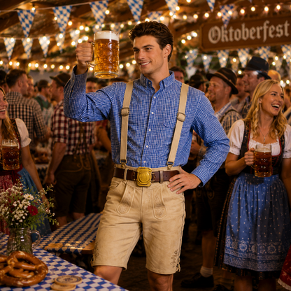 oktoberfest-blouse-man-blauw-m