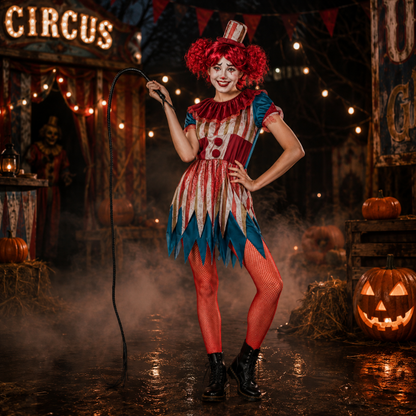 Kostuum Clown - dames (S/M)