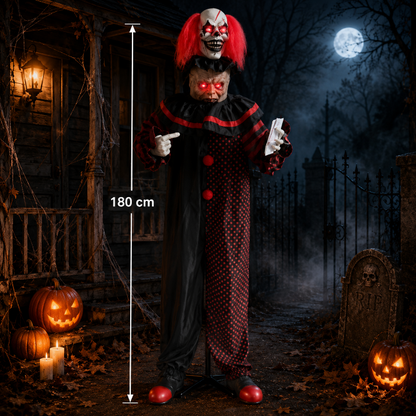 clown-dubbel-hoofd-180cm