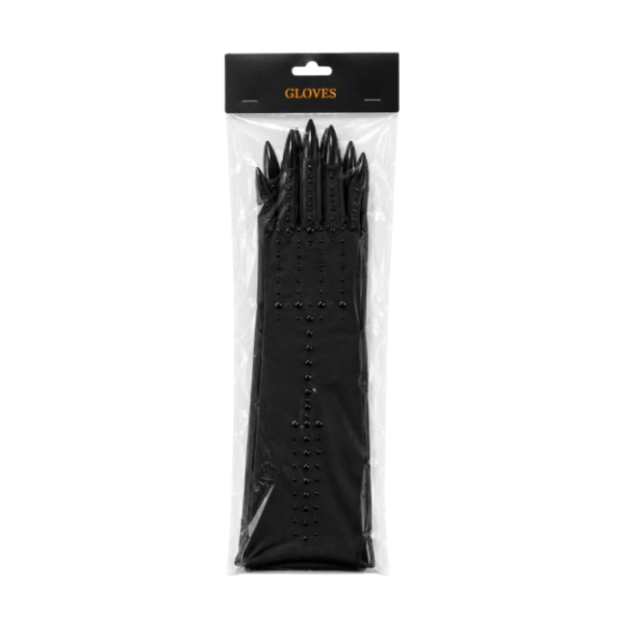 handschoenen-lang-zwart-met-lange-nagels