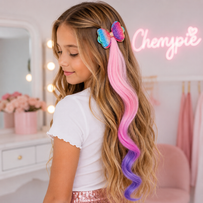 haarextensie-met-strikje-gradient