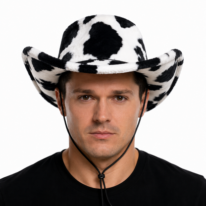 cowboyhoed-koe-pluche