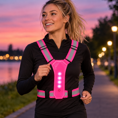 reflectievest-led-pink