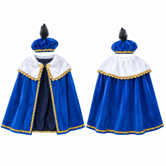 pietencape-met-kraag-muts-blauw-one-size