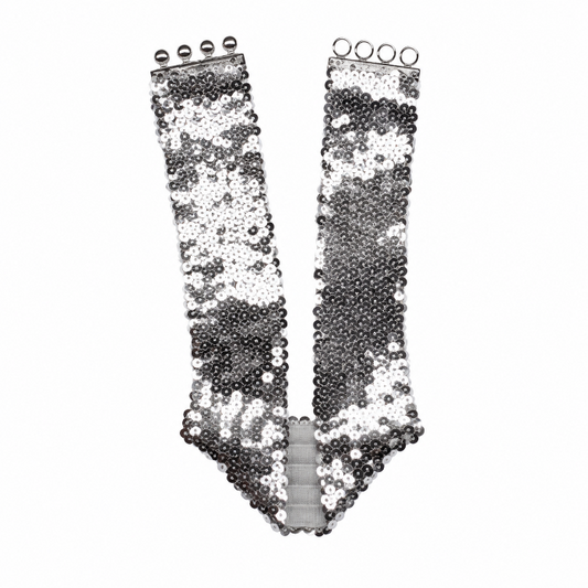 riem-pailletten-zilver-110cm