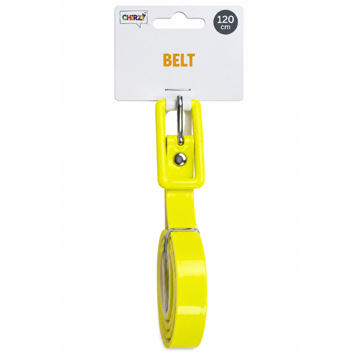 riem-neon-geel-smal-120cm