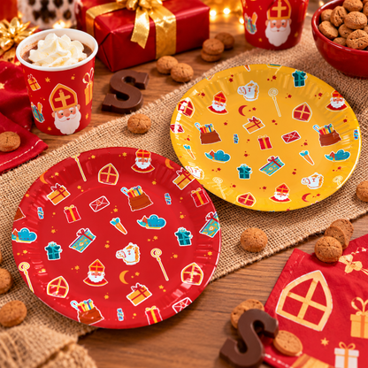 papieren-borden-sinterklaas-23cm-8-stuks