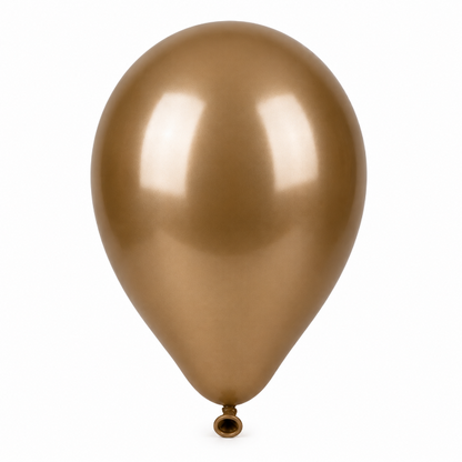 Ballonnen Metallic - Goud - 30cm - 10 
stuks