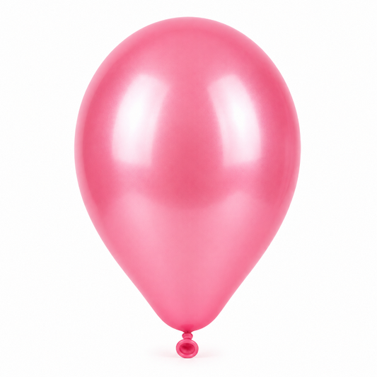 Ballonnen Metallic - Roze - 30cm - 10 
stuks