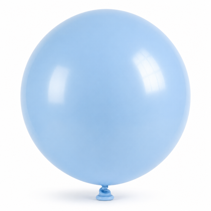 Ballonnen Pastel - Macaron Blauw - 60cm - 1 stuk