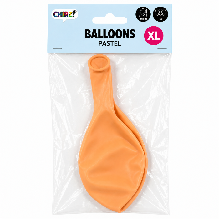 Ballonnen Pastel - Macaron Zalm - 60cm - 1 stuk