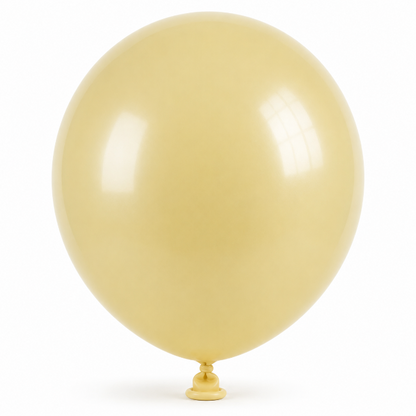 Ballonnen Pastel - Macaron Geel - 60cm - 1 stuk
