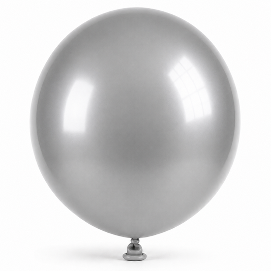Ballonnen Chrome - Zilver - 60cm - 1 stuk