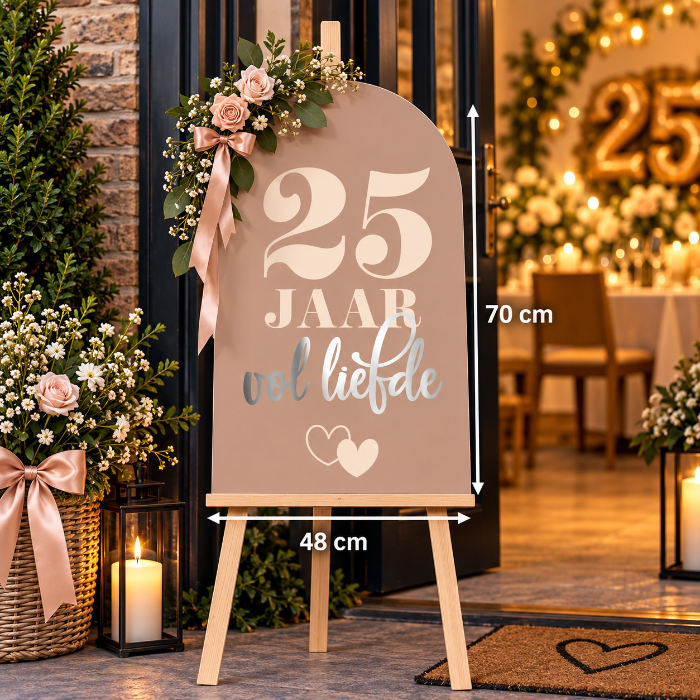 welkomstbord-25-jaar-vol-liefde