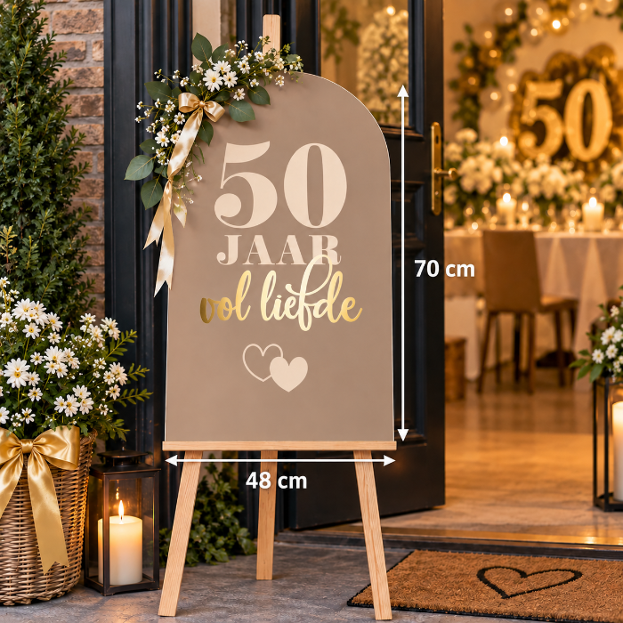 welkomstbord-50-jaar-vol-liefde