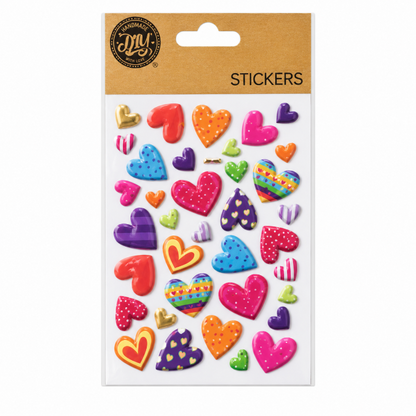 puffy-stickers-hartjes-met-patroon