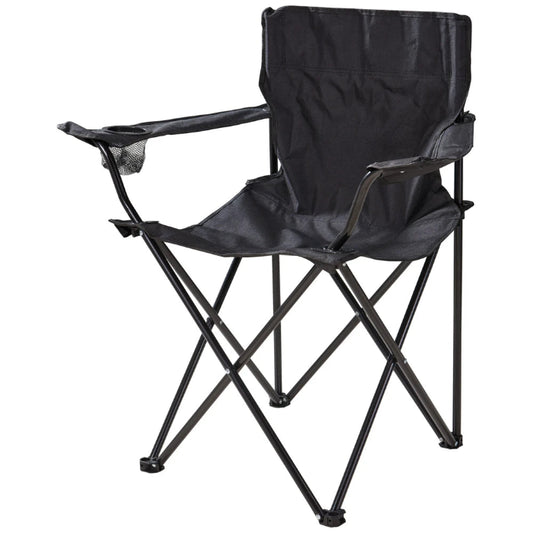campingstoel-zwart