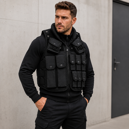 Vest SWAT zwart M