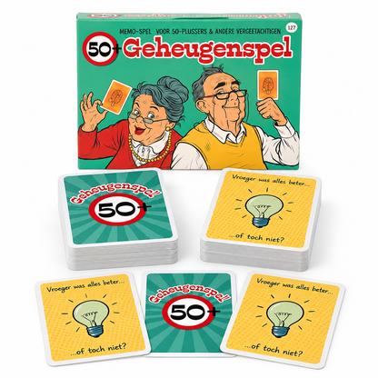 Spel 50+ geheugenspel
