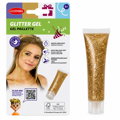 Glittergel goud 14ml