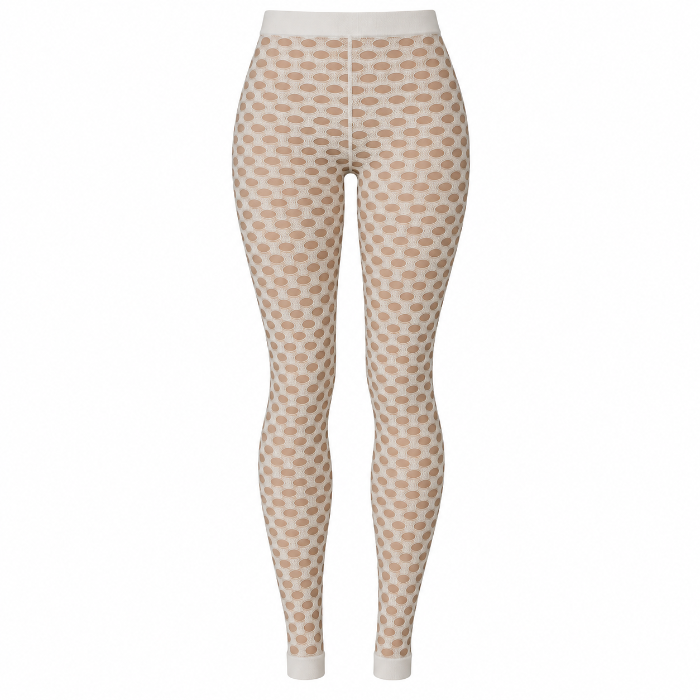 Legging net wit - L/XL