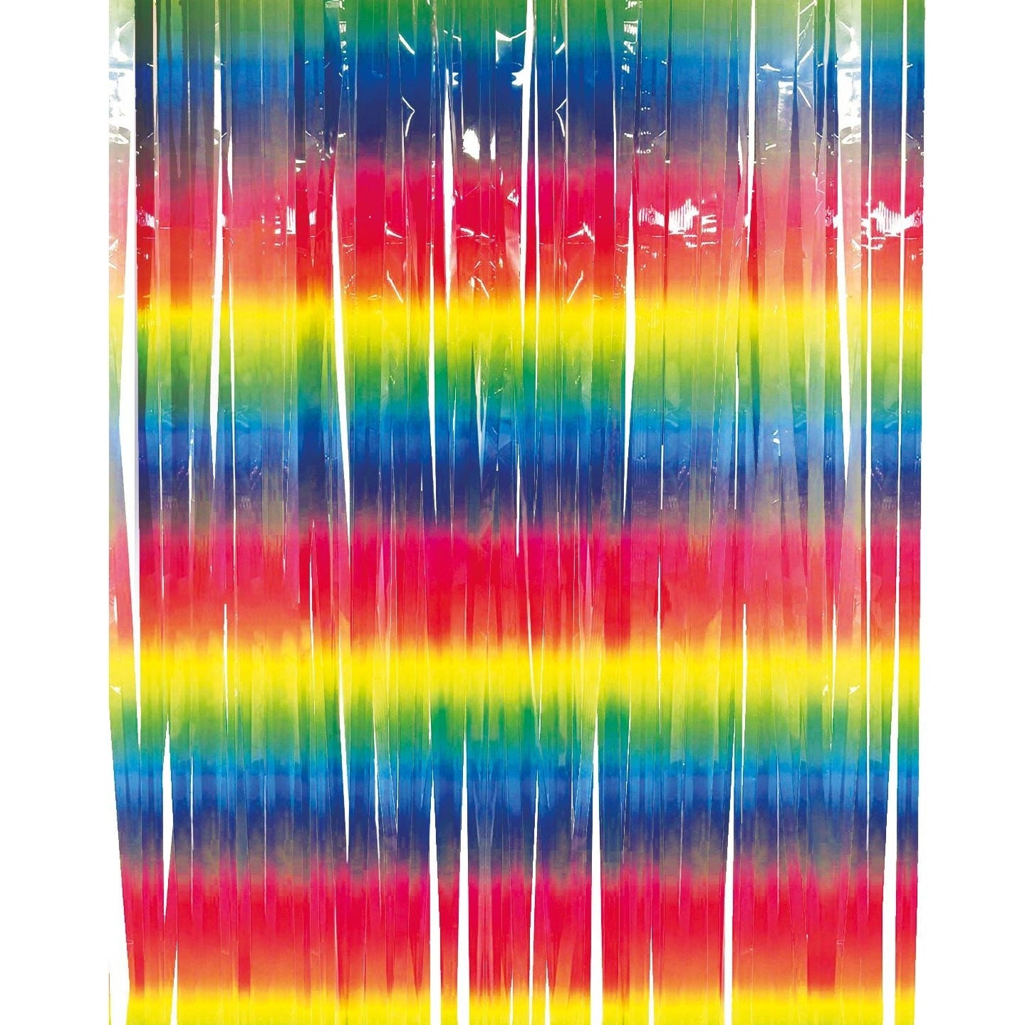 Deurgordijn-folie-regenboog-metallic-1,2 meter 8717928517641