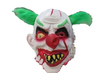 Masker horror clown groen haar