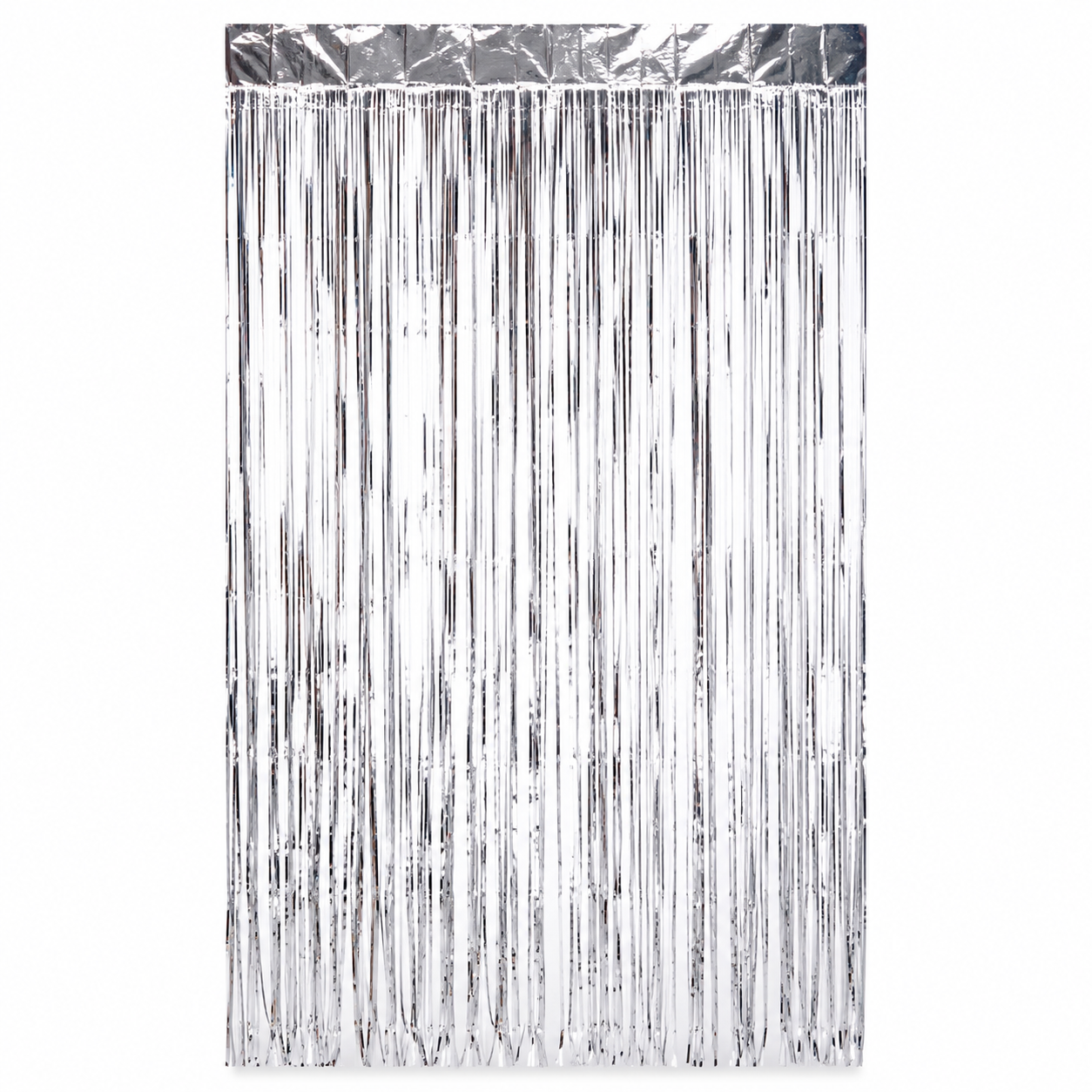 Deurgordijn folie zilver 80cm x 180cm