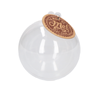 Bal - acryl - transparant - 8cm