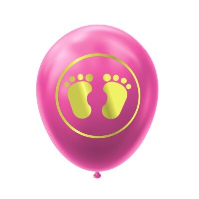 Ballonnen - babyshower - roze - meisje - 12 stuks