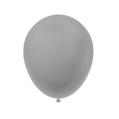 Ballonnen - grijs - 30cm - 20 stuks
