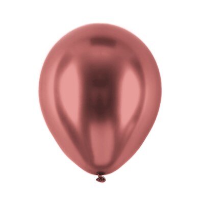 Ballonnen - parelmoer - metallic - roségoud - 30cm - 20 stuks